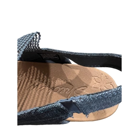 Skechers Navy Brie Dawdle Sandals Size 9 - Picture 6 of 8